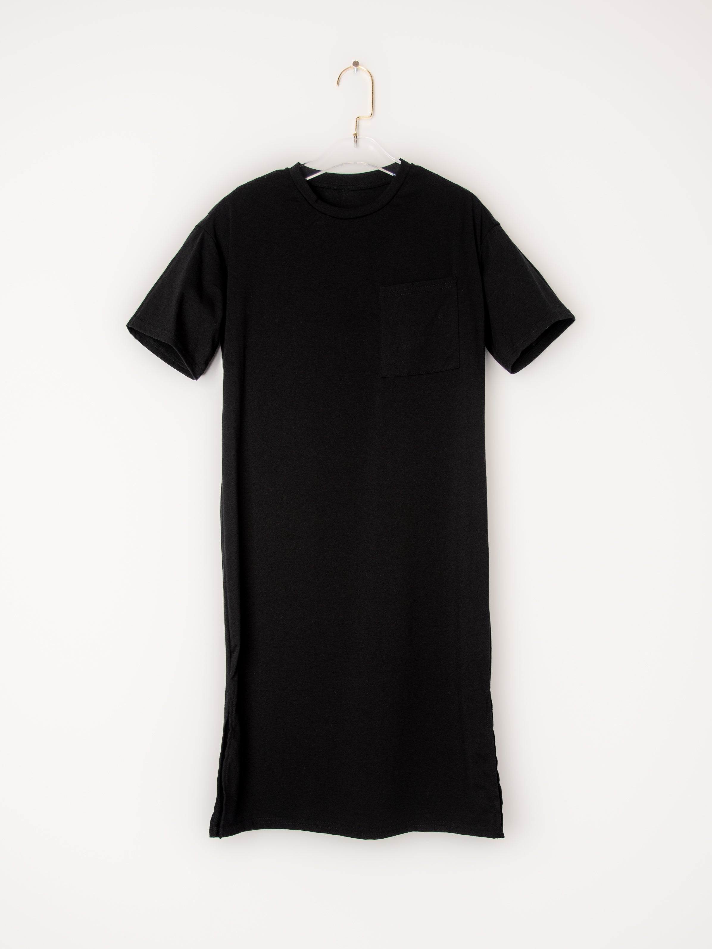 Black T-Shirt Dress