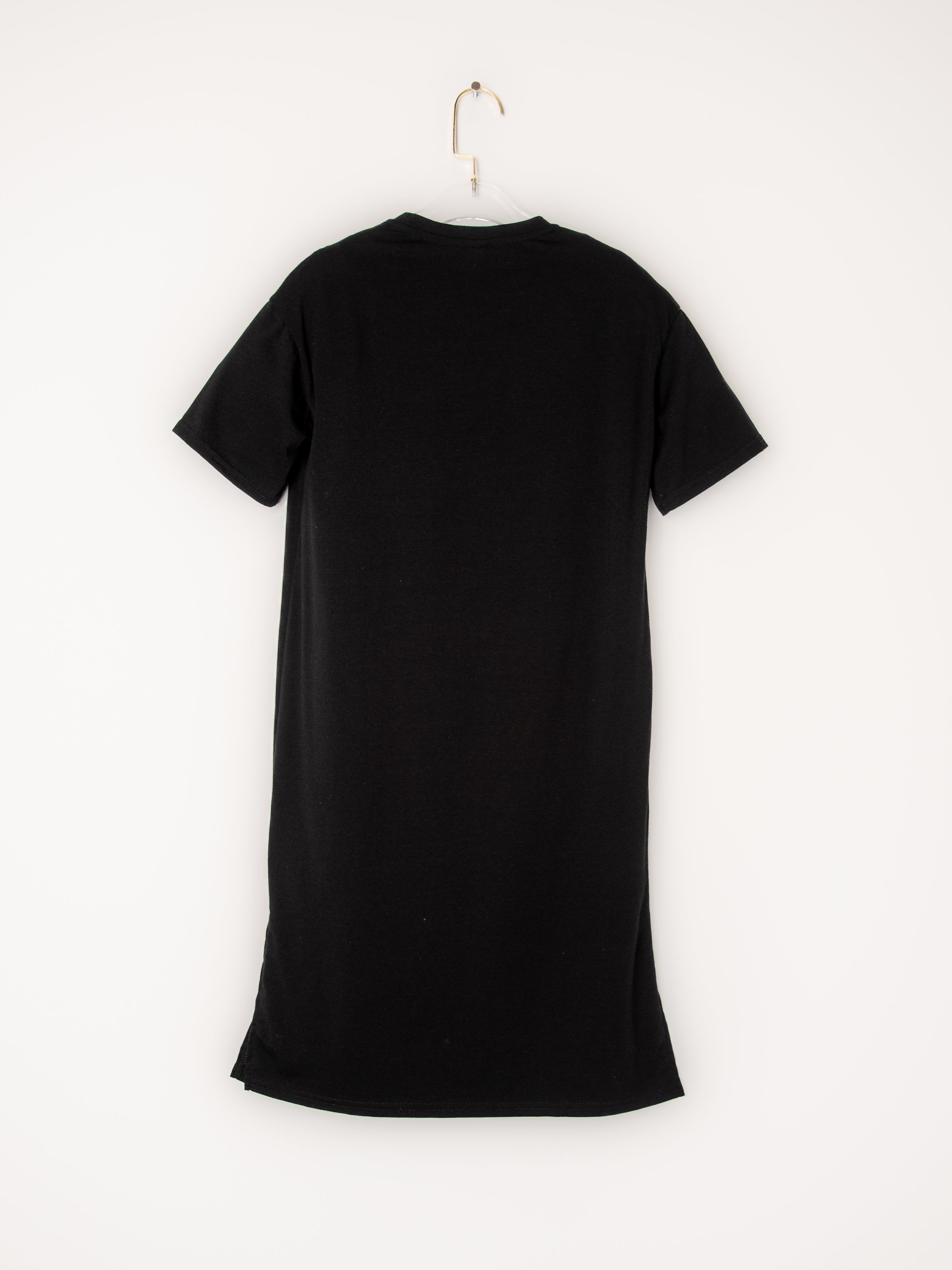 Black T-Shirt Dress