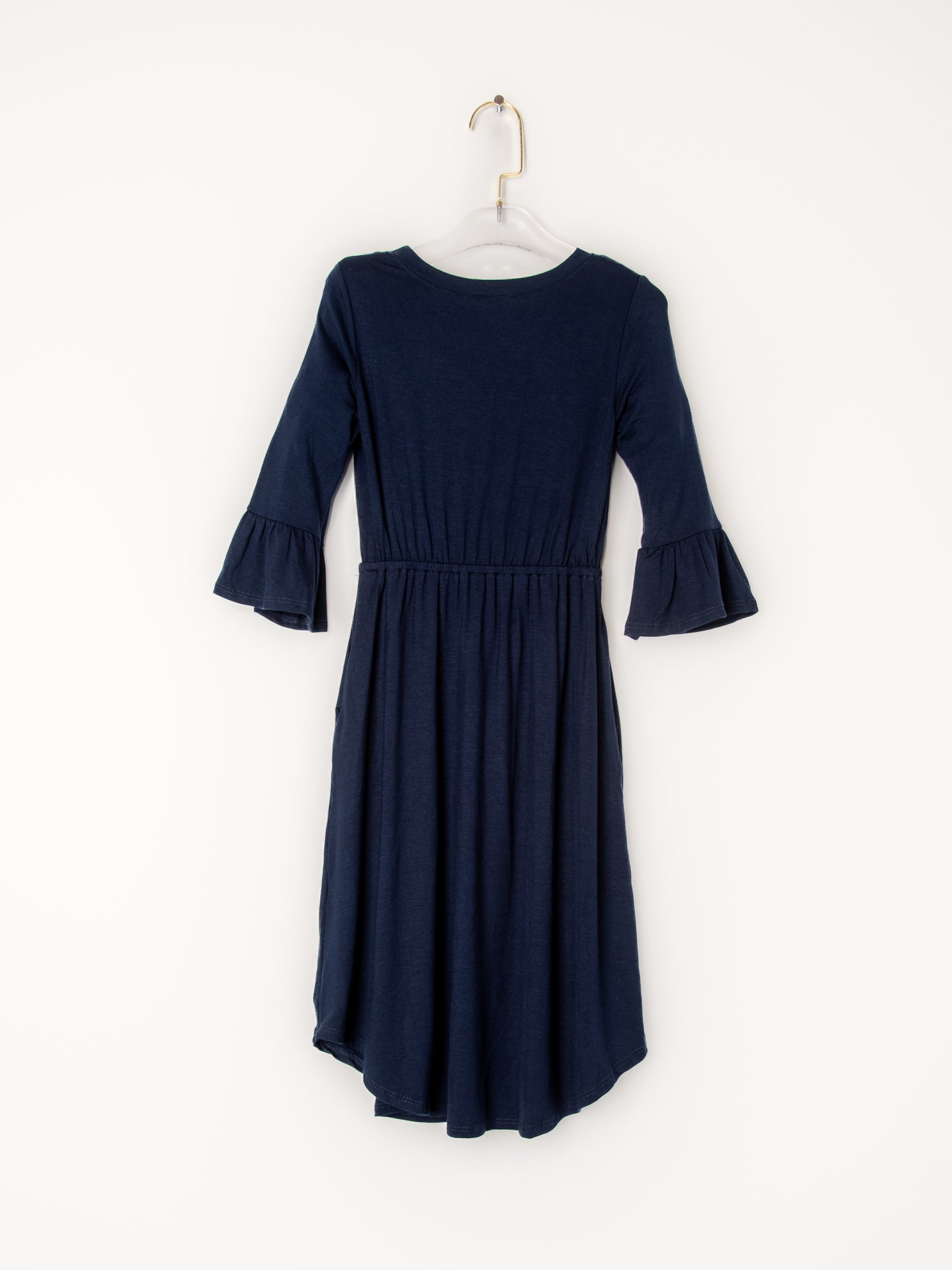 Girls Fit and Flare Midi Dress