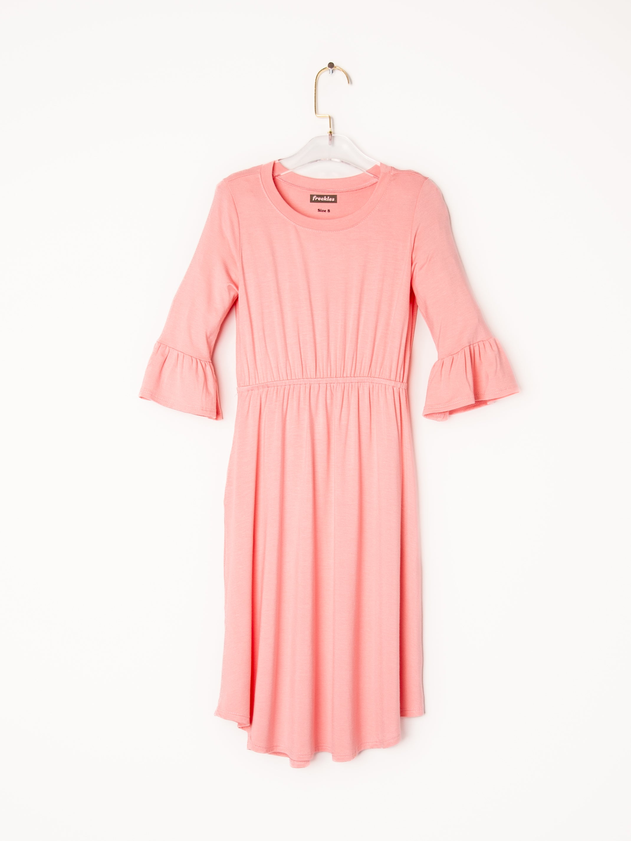 Girls Fit and Flare Midi Dress