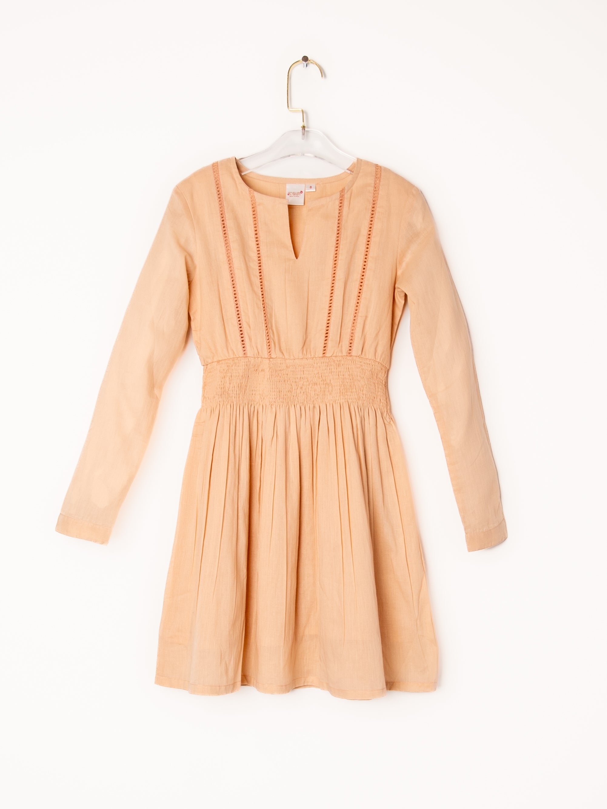 Blush Lace Detail Dress