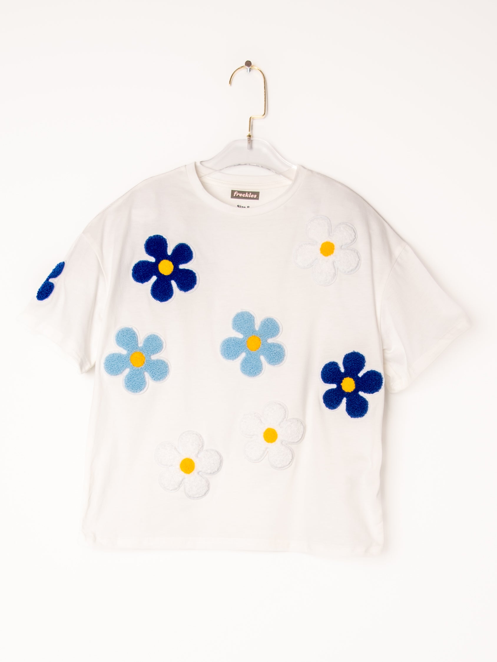 Short Sleeve T-Shirt With Flowers