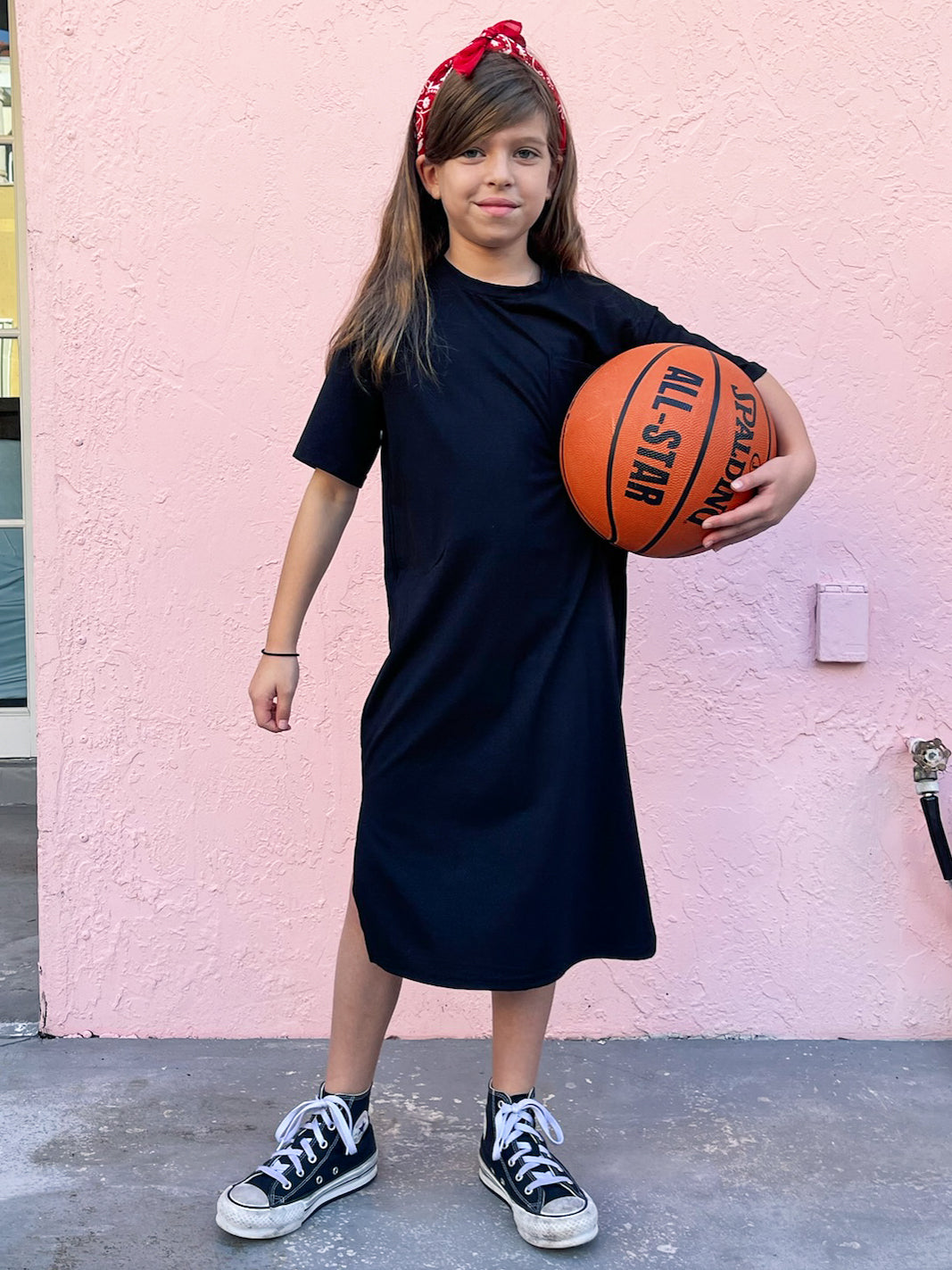 Black T-Shirt Dress