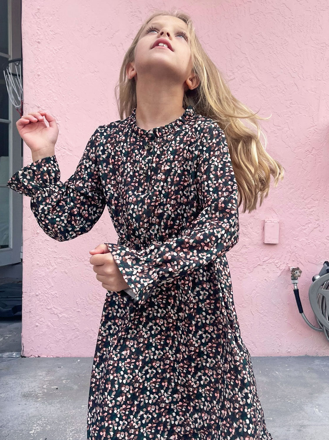 Long Dress Liberty Floral Print