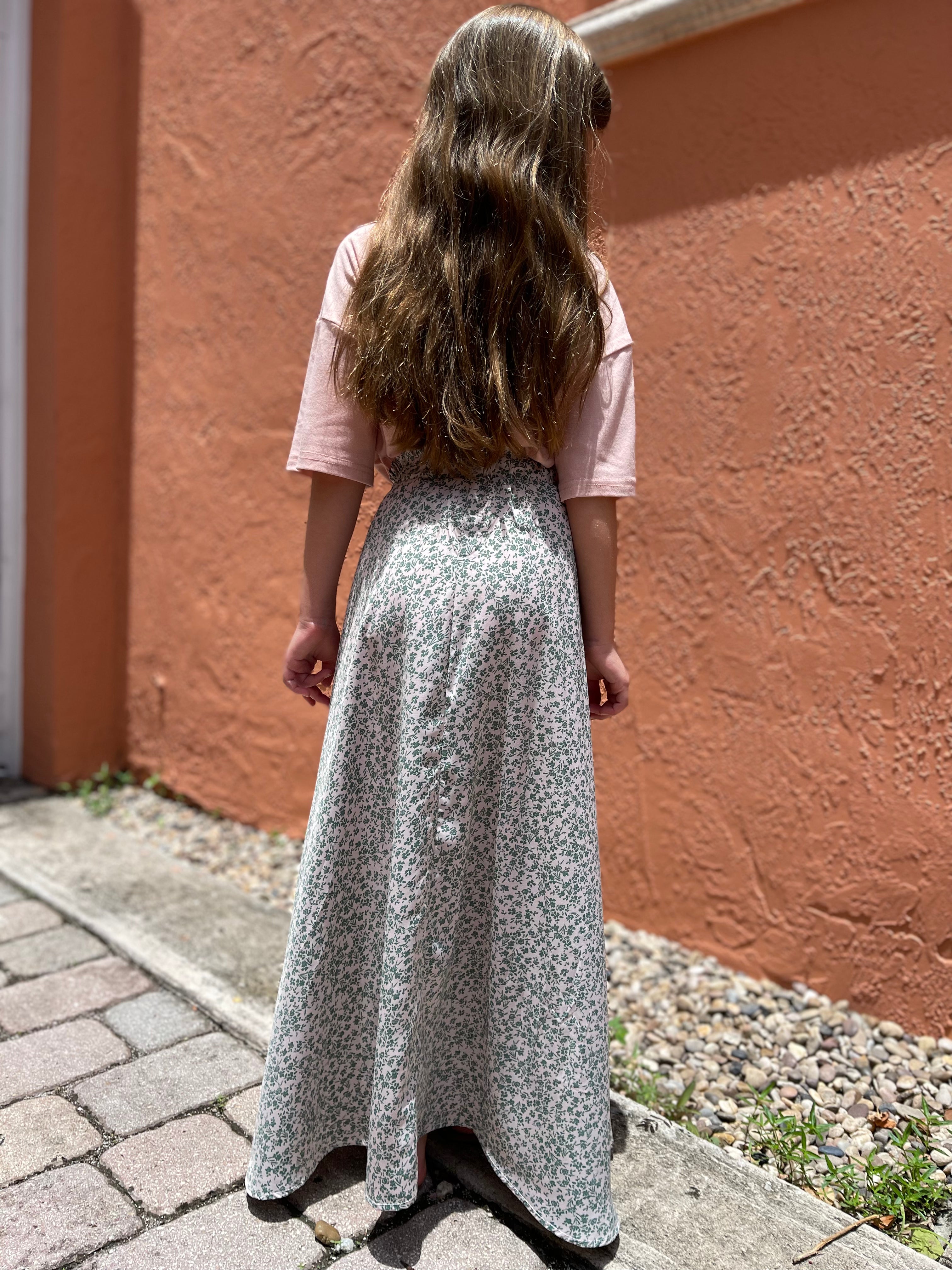 Floral Maxi Skirt