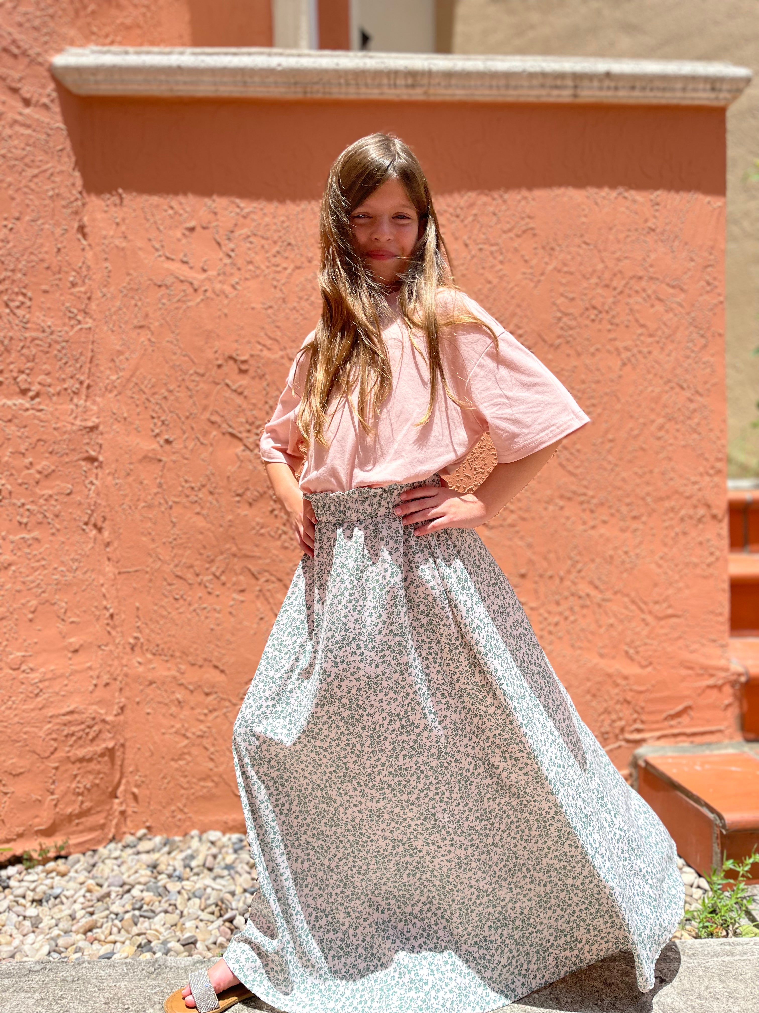Floral Maxi Skirt