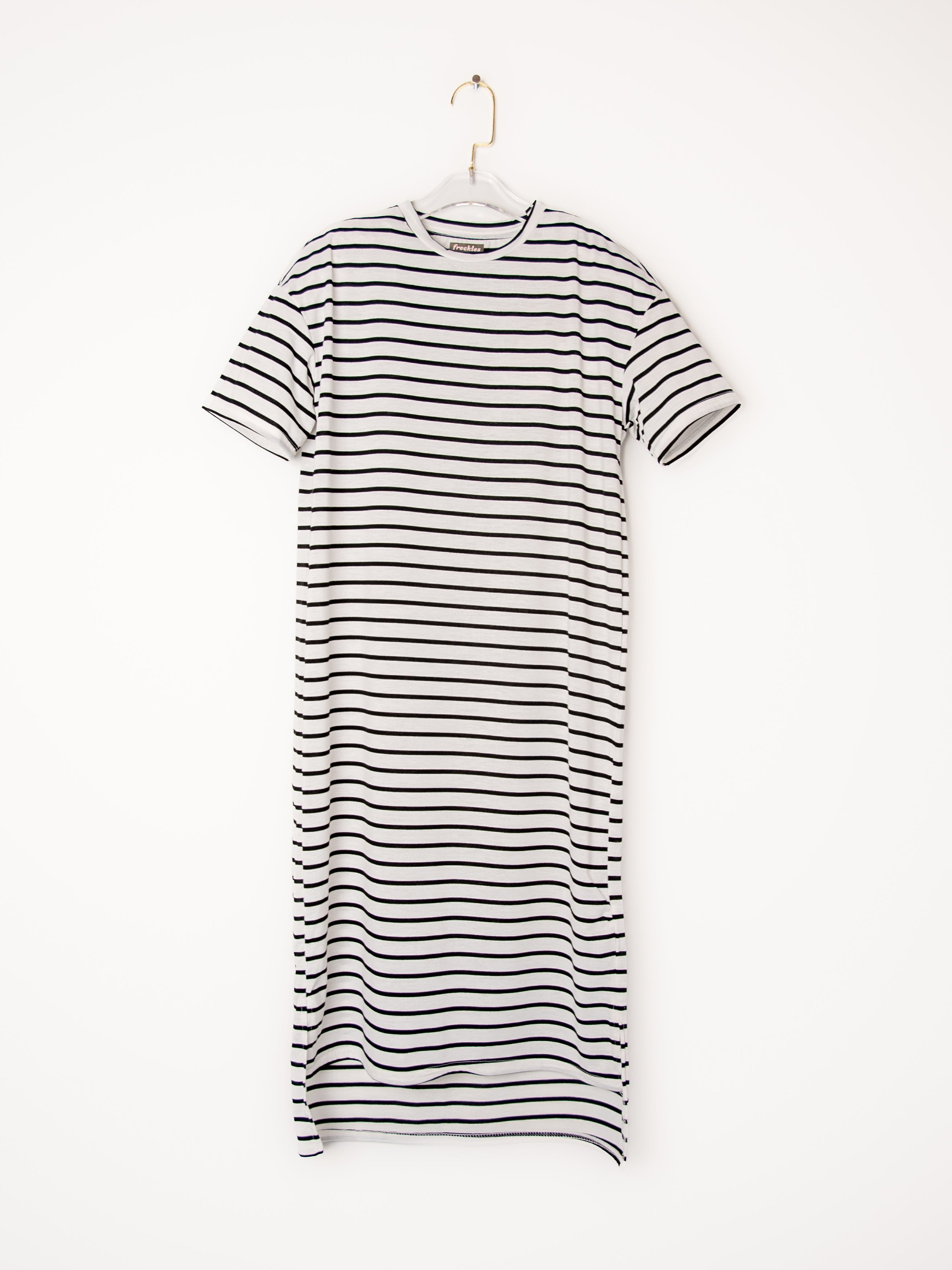 Striped Shirt Dress