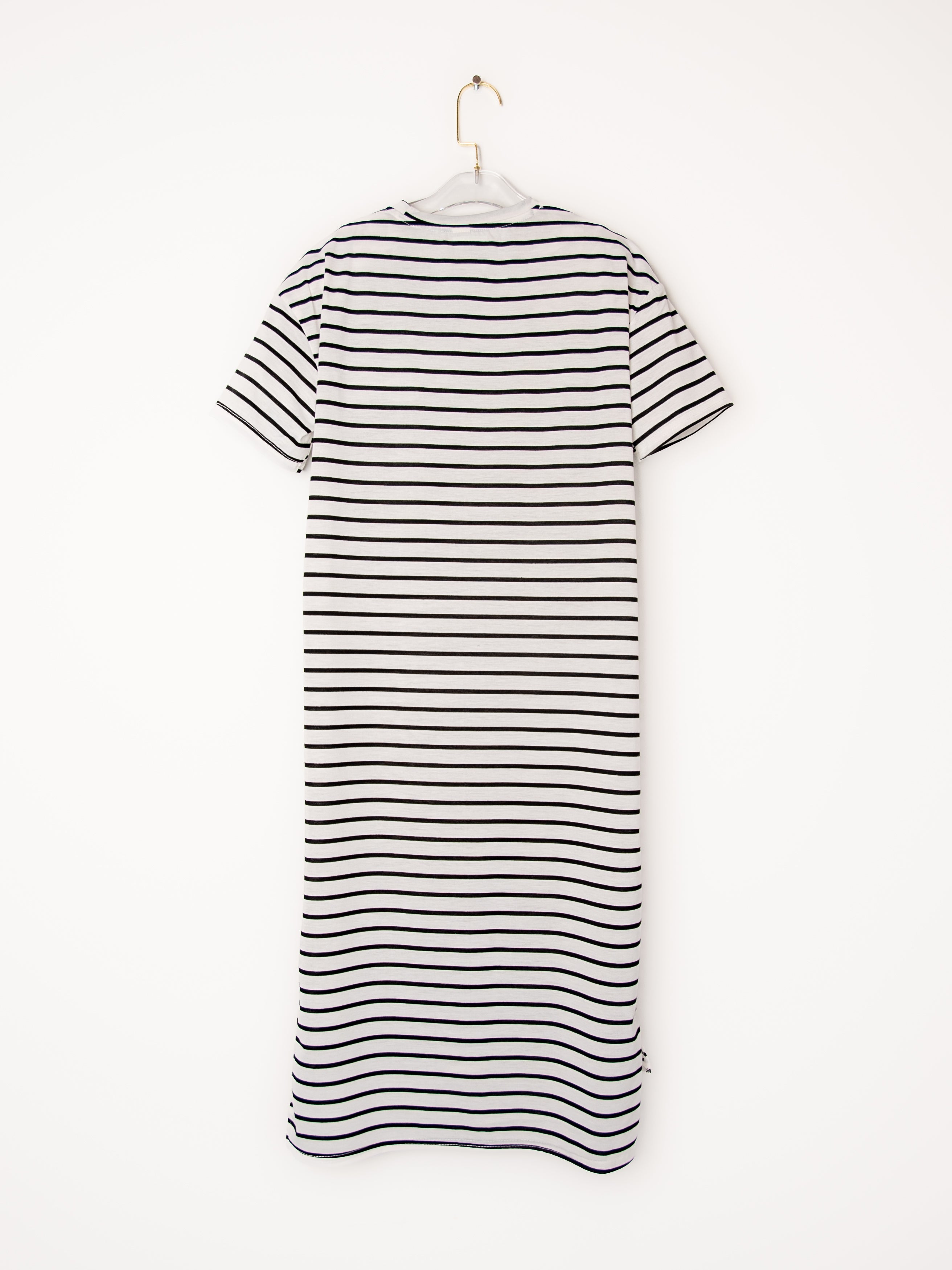 Striped Shirt Dress