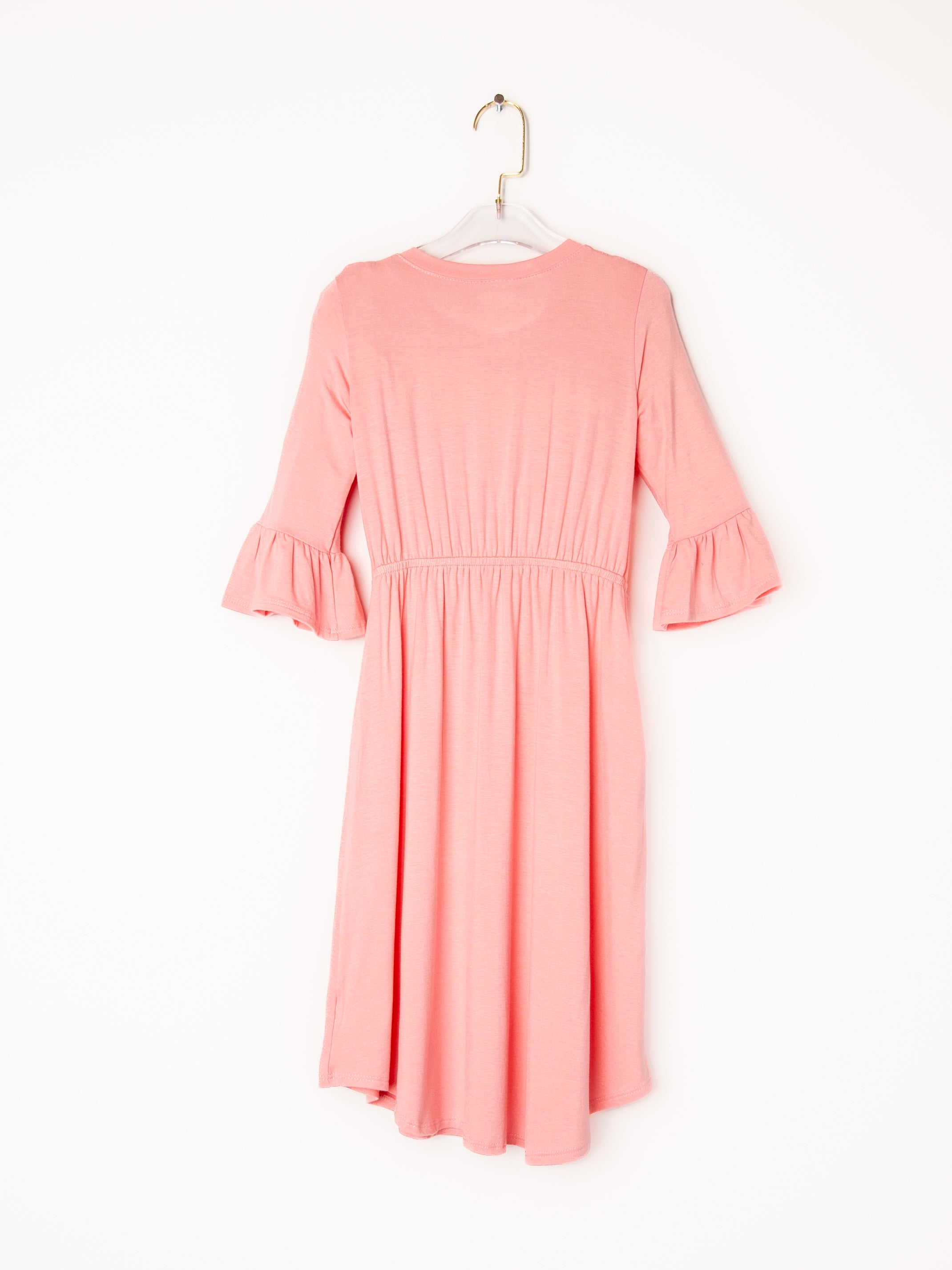 Girls Fit and Flare Midi Dress